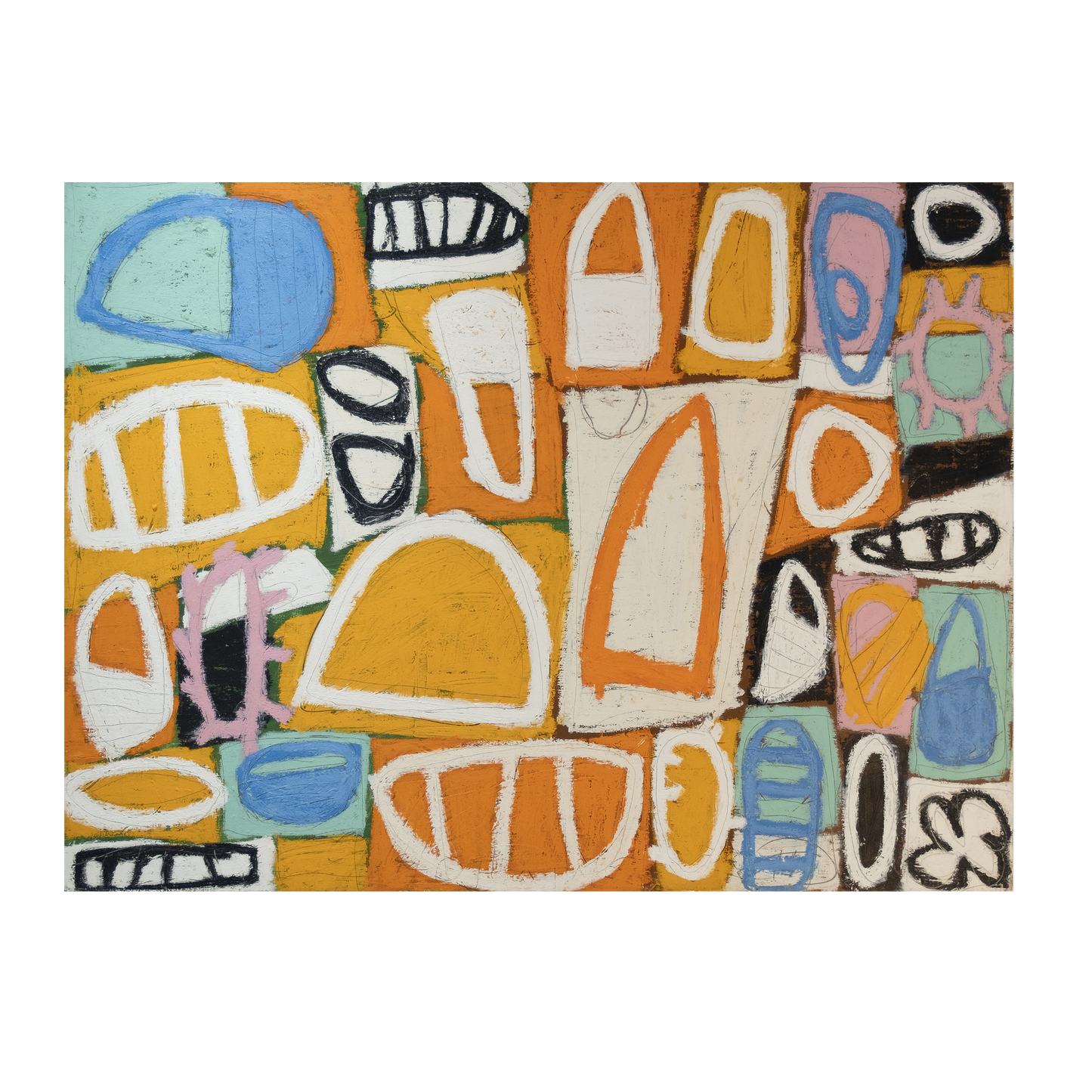 Orange Glow - painting