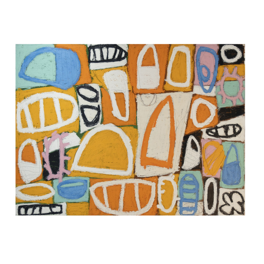 Orange Glow - painting