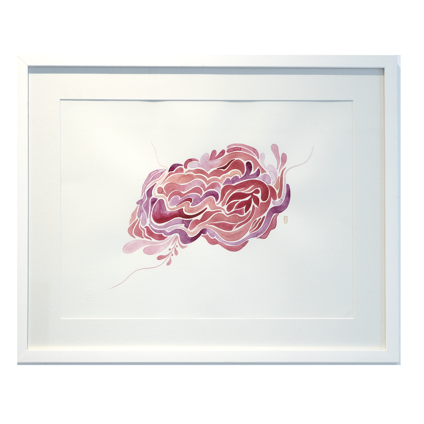 Morphogenesis Little Red Rooster - painting