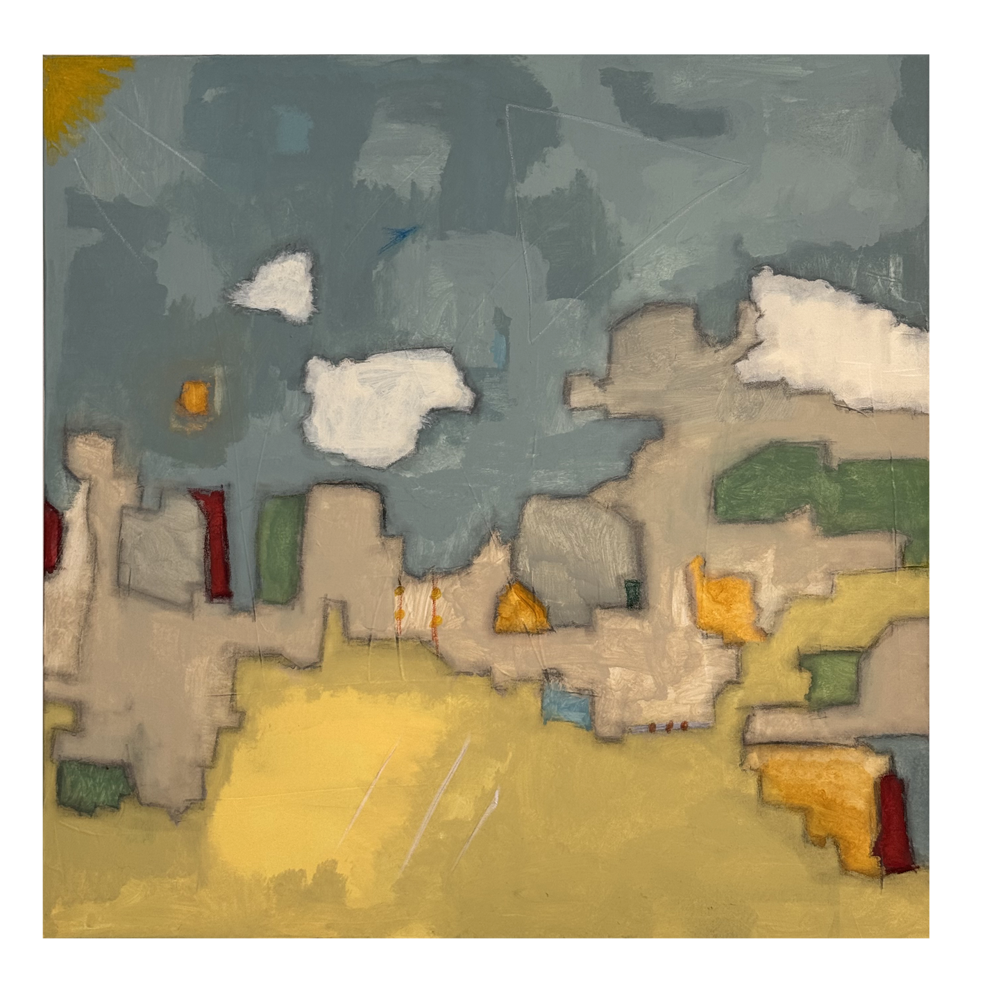 Maps to the Heart A-2025 - painting