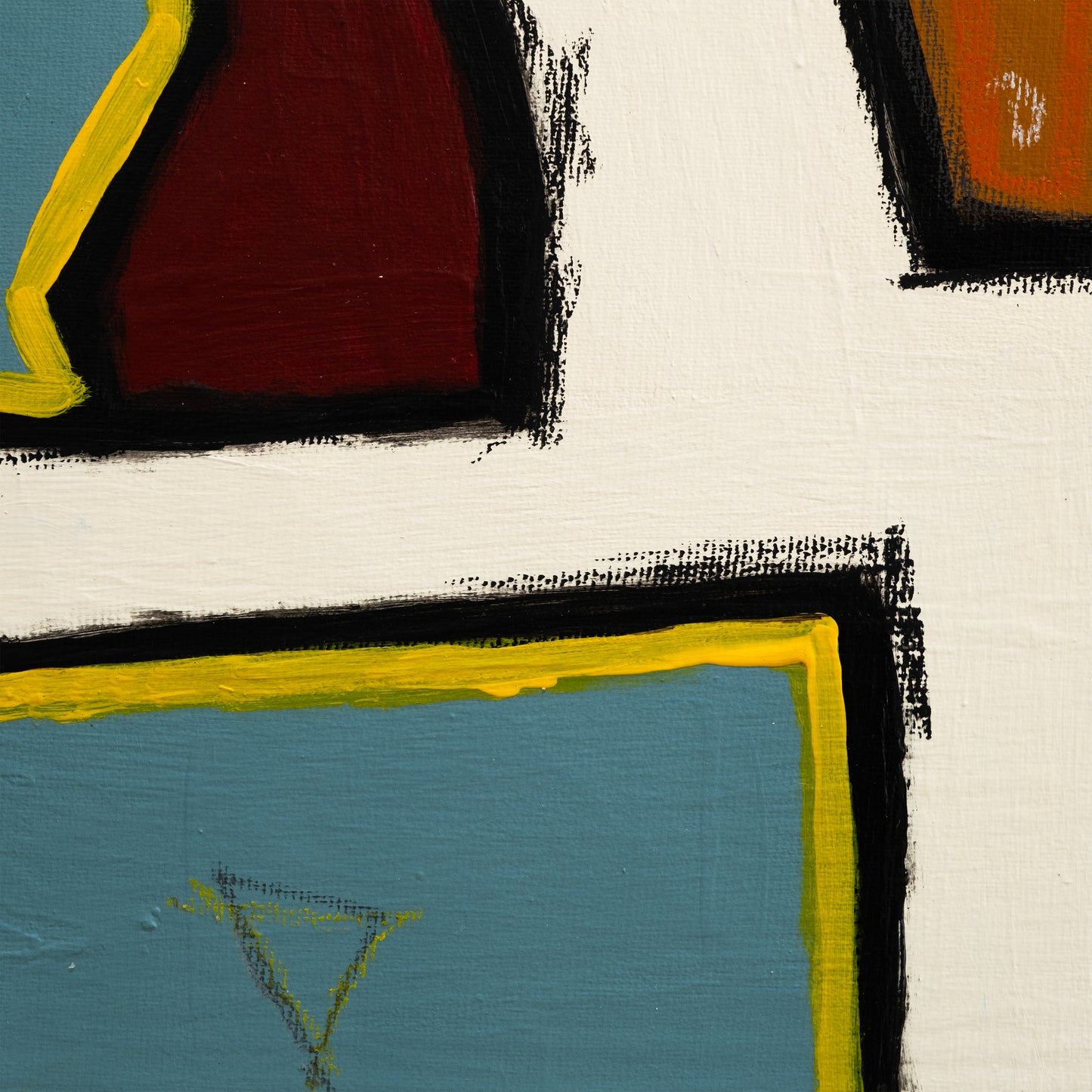 Pathways to the Heart Baby II - painting