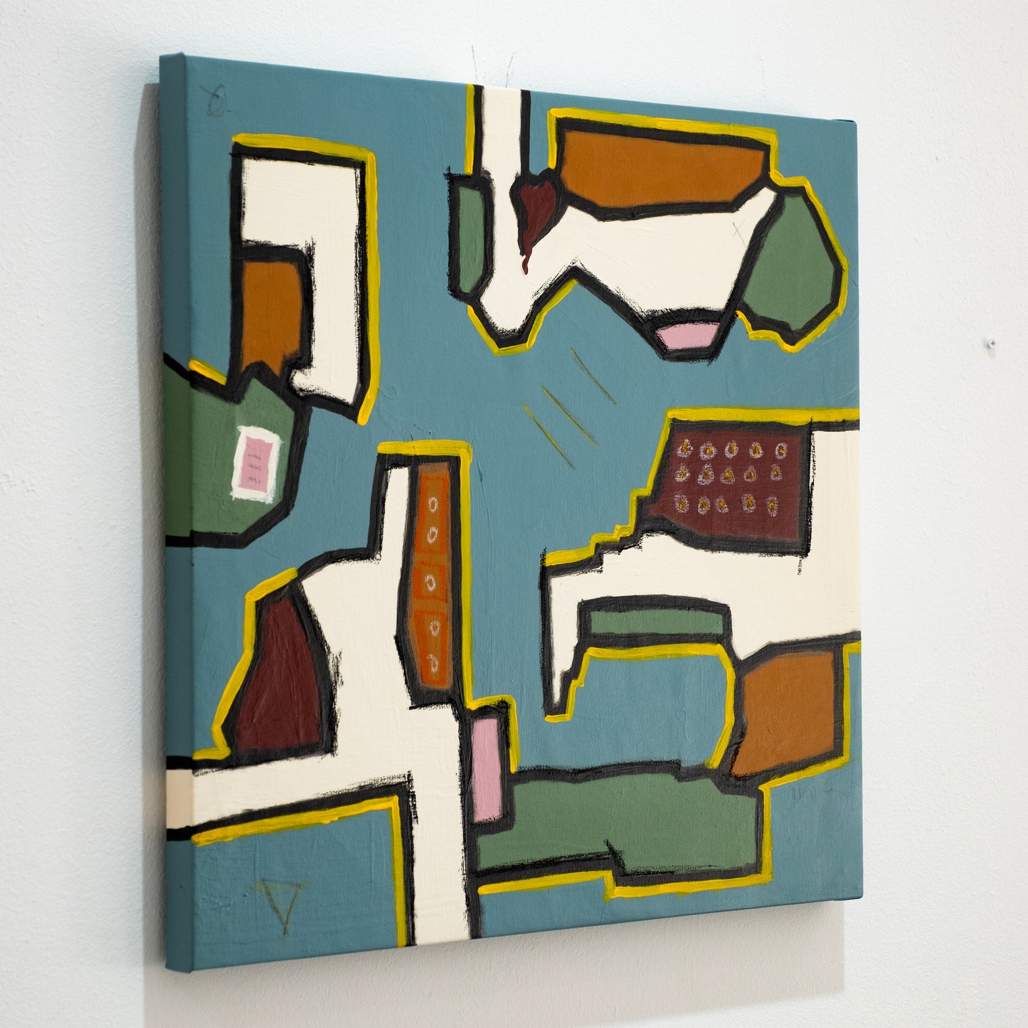 Pathways to the Heart Baby II - painting