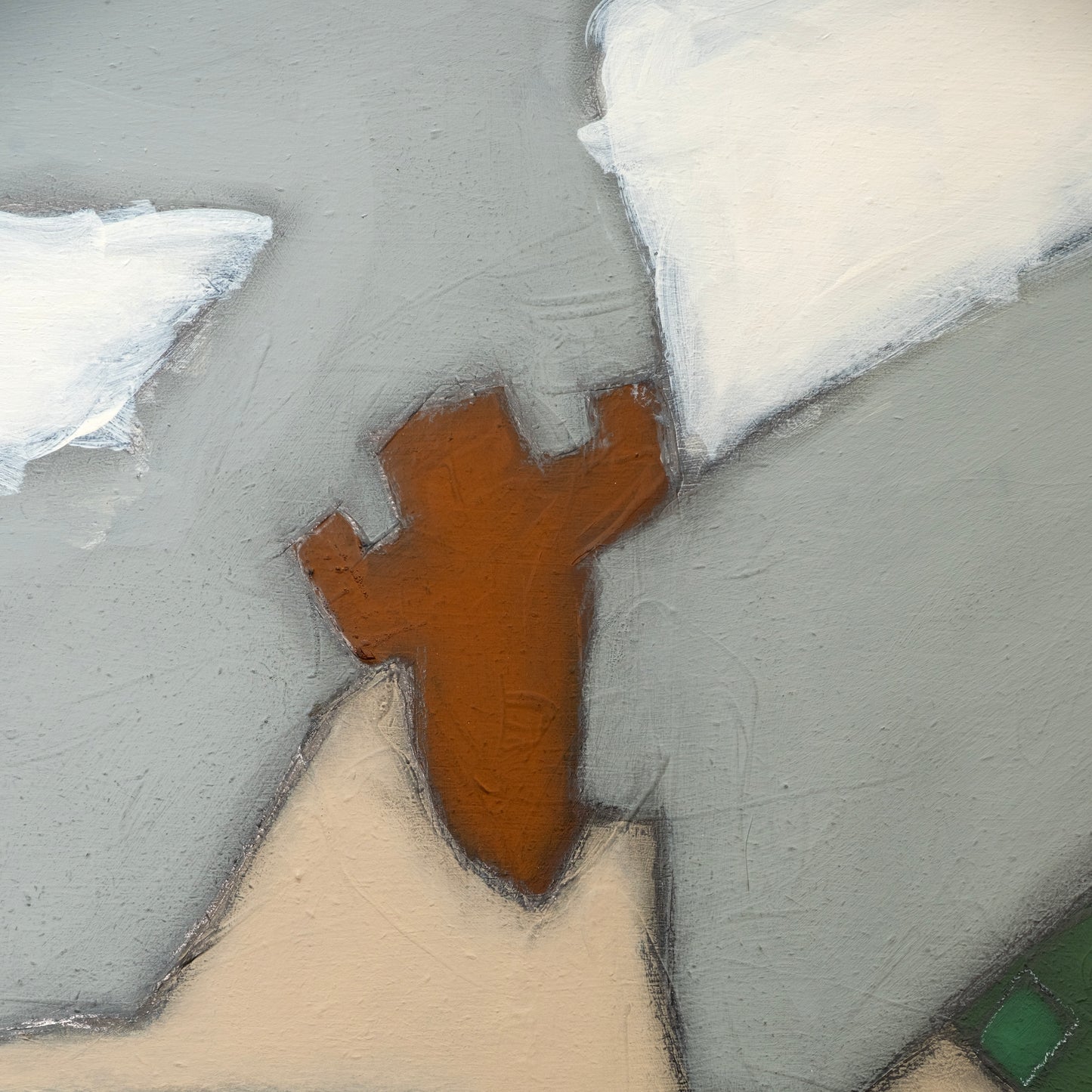 Maps to the Big Heart - painting