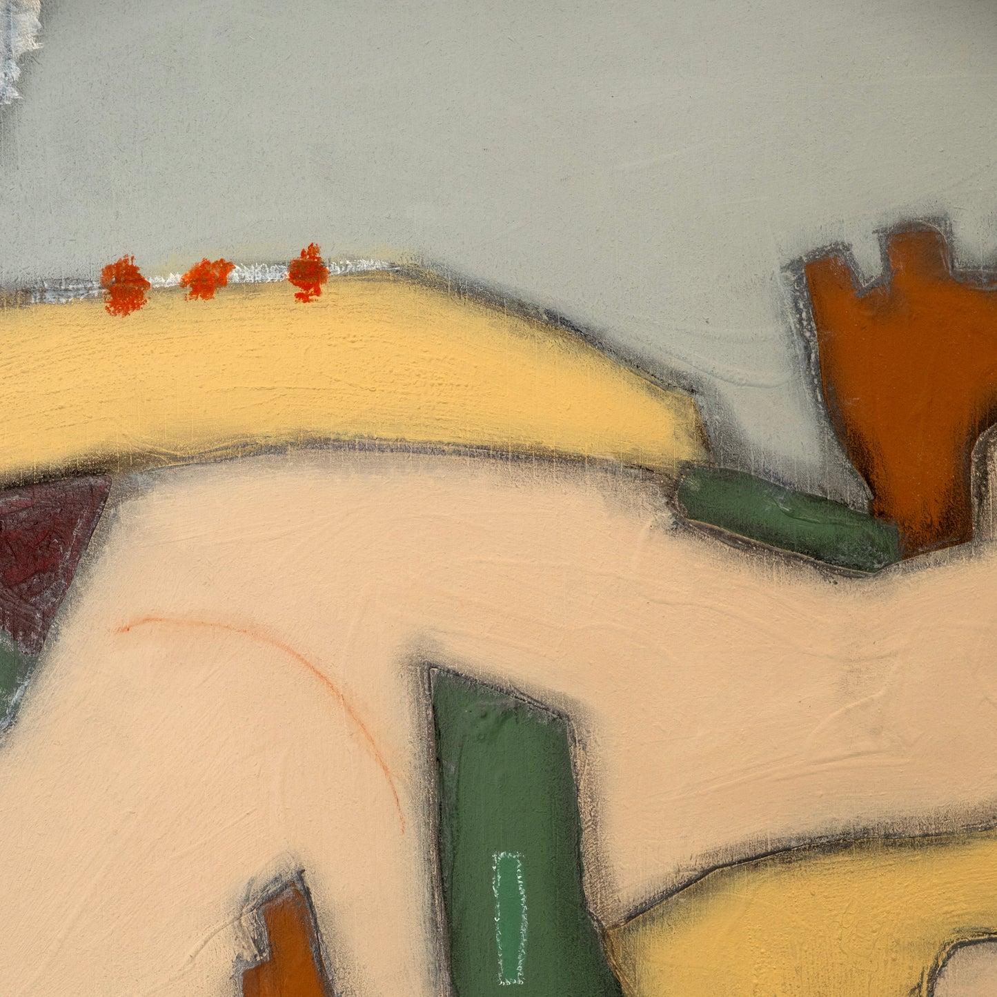 Maps to the Heart A3 - painting