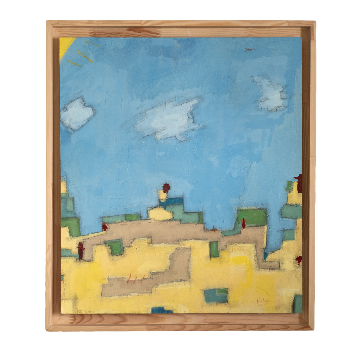 Maps to the Heart C-2026 - painting