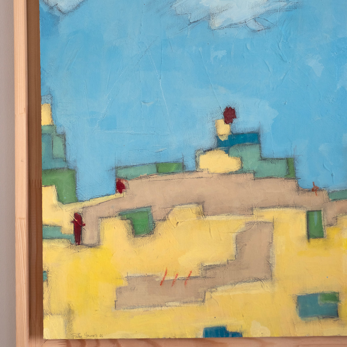 Maps to the Heart C-2026 - painting