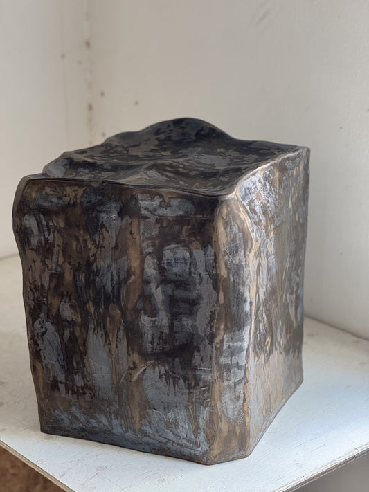 Bronze Throne - sculpture