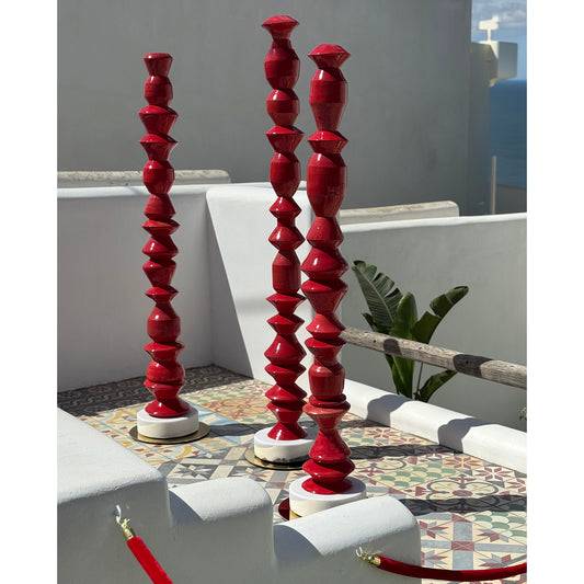Pillar of Fire Exodus 13:21 by Rabee Younes | Art Therapy Paros