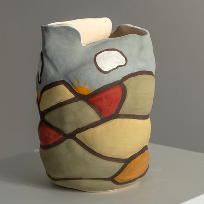 Sunset Vase - sculpture